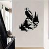 Eagle Metal Wall Art, Mural Statue, Weather Resistant Outdoor Decor, Garden Fence Hanging, Wildlife Lover Gift for Christmas New Year