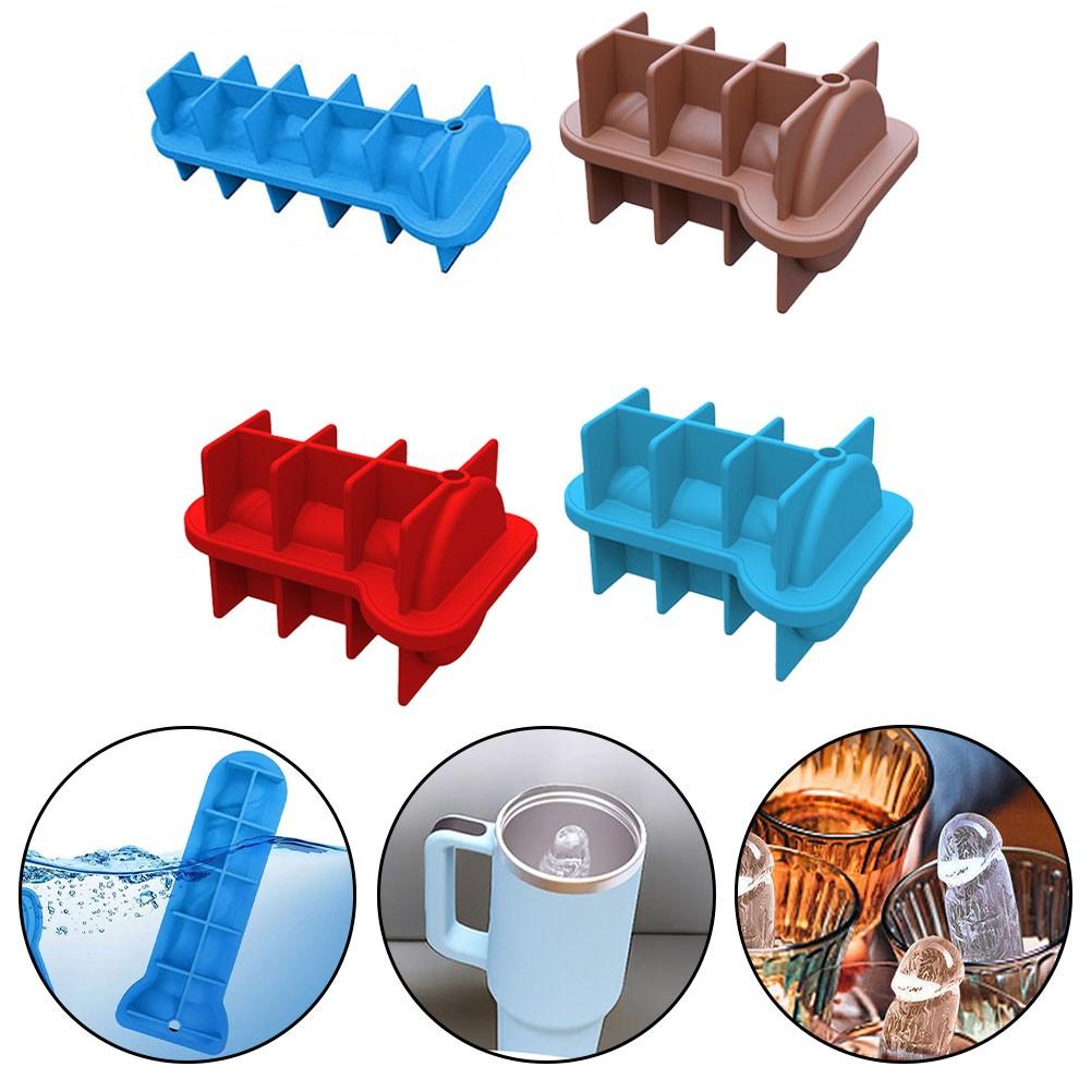 Hassle Ice Removal with Soft Silicone Bottom Create Consistent Ice Cubes