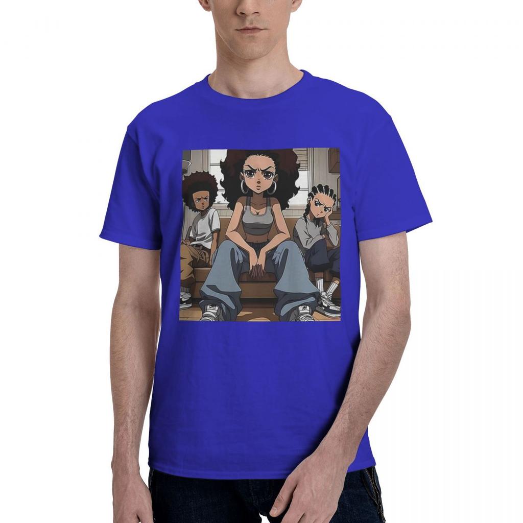 Hip Hop Comicfigur 100% Baumwolle Lässig Atmungsaktiv Bequem Shirt Lustige Herren T-Shirts Herren Oberteile
