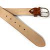 [FashionBerry] Camel Italian Leather Belt, Crocodile Embossed Leather, Men's & Women's, Italian Leather Belt, Business, Formal, Brand, Handmade,