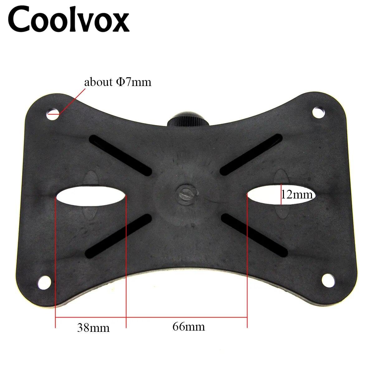 

2 шт., пластиковая универсальная напольная подставка для динамика, нижняя подставка для сиденья, звуковая подставка, монтажное отверстие, основание на сцене для твитеров, НЧ-динамиков