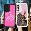 Handyhülle für Samsung Galaxy A17 A16 A15 A14 A13 Girl Boss Lady Pink A56 A36 A26 A55 A35 A25 A54 A34 A24 A53 A33 A23 A07 A06