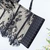 Cross-Border Bestseller: Sexy Lace Strapless Bustier with Cut-Out Design