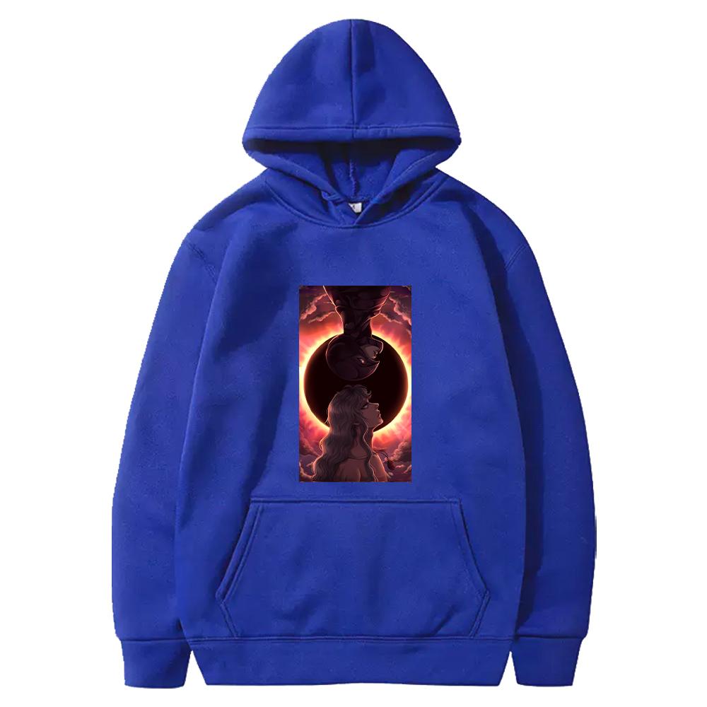 Harajuku Anime Manga Berserk Griffith Femto Graphic Printed Hooded Men Women Classic Hoodies Oversized Pullover Male Sweatshirt