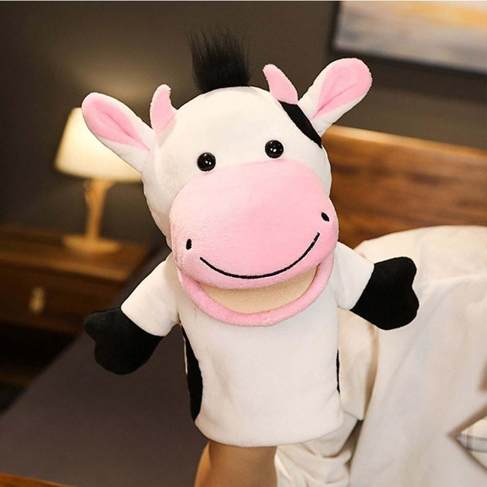 Cartoon Animal Hand Puppet Stuffed Appease Dolls Kid Gifts Hand Finger Puppets Early Education