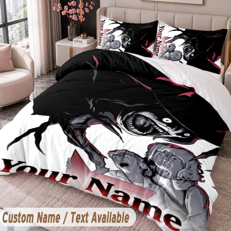 Custom Name Text 3Pcs Bedding Set The Babadook Duvet Cover And Two Pillowcases