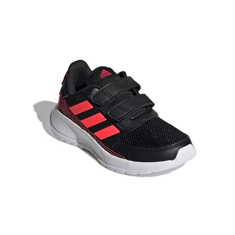 adidas Run C Comfortable Breathable Low Top Kids' Running Shoes Black Pink Children Aged 3 7 Years Old FW4013