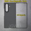 For Samsung Galaxy Z Fold 7 Carbon Case 600d Kevlar Aramid Fiber Fabric Ultra Thin Hard Cover Magnetic balckSlimlightred Premium