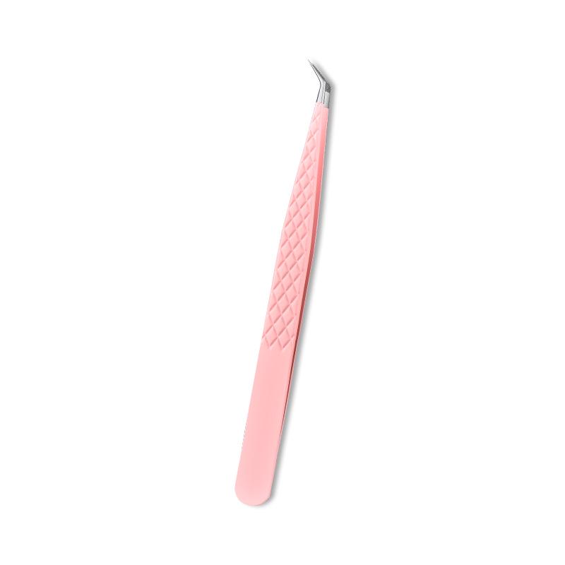Professional High-Precision Blooming Eyelash Tweezers for Salon Artists