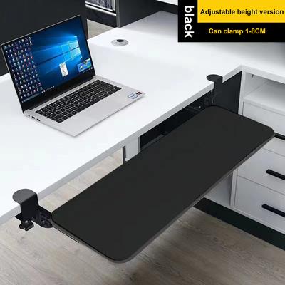 Keyboard Tray Under Desk Height Adjustable Pull Out Keyboard Tray Slide Out Computer Keyboard Drawer Under Desk Keyboard Drawer