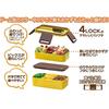 Skater Bento Box Chiikawa 600ml Antibacterial Fluffy Dome Lid 2 Tiers for Women Made in Japan PFLW4AG-A