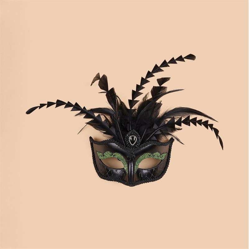 Masquerades Mask Venetians Halloween Costume Mask Mardi Gras Mask Cosplay Party Costume Props Dance Wedding Party Mask