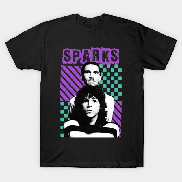 

Men Black Print T-shirt Sparks || Vintage Aesthetic Design || Fan Art Design| No-Cut Transfer Paper Print Cotton Tshirt 3XL чорний