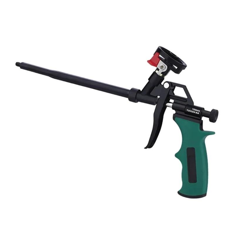 Foam Expanding Spray Gun Foaming Jet Glue Gun Metal Polyurethane Trigger Sprayer Pump Sealant Caulking Tool for House Renovation