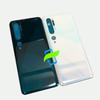 Rückseiten-Akkuabdeckung für Xiaomi Mi Note 10 CC9 Pro Rückseiten-Glasgehäuse Ersatz mit Vor-Kleber
