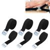 4 Pieces Luggage Snaps-on Buckle Roof Tie Down Tidying Fastener Strap Lashing Binding Ratchet Belt Outdoor Travelling