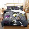 Murder Drones Anime 3D NEW Duvet Cover Pillowcase Bedding Set Adult Boy Girl Bedroom Decoration Children Single Double Large