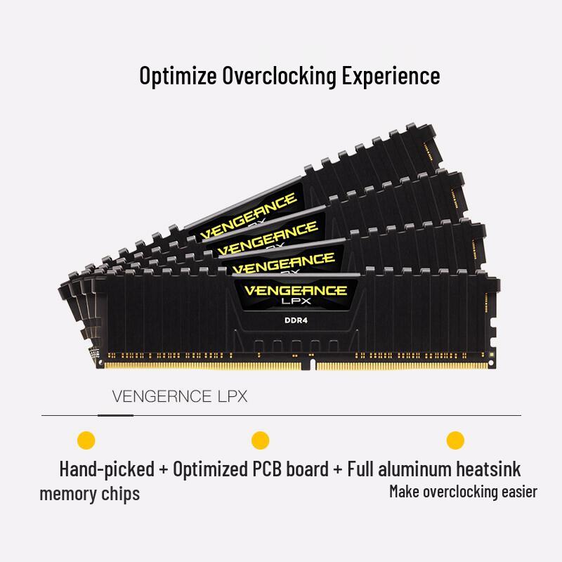 Corsair Vengeance LPX 16GB DDR4 Desktop Gaming Memory