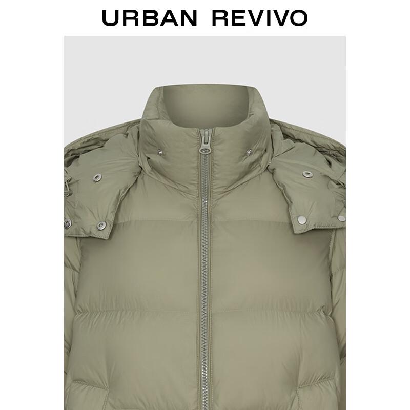 UR Women's Retro Hooded Quilted Down Jacket