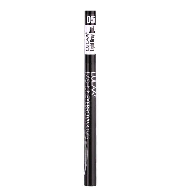 Waterproof Sweatproof Eyebrow Pen 4-Head Fork Tip Eye Brow Enhancer Long Lasting Eyebrow