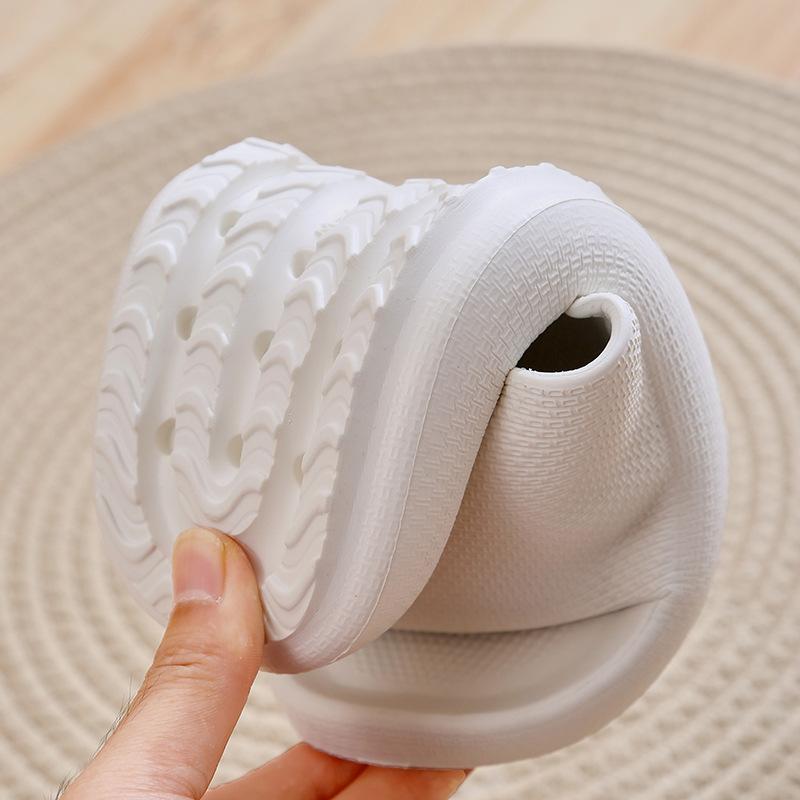 Slippers women's wear non-slip bathroom bath couple thick bottom home men's sandals home summer