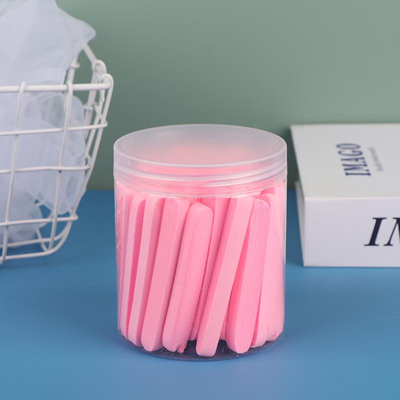 50Pcs Comp1.Ressed Face Wash Wash Face Sponge Clean Face Disposable Powder Puff Face Cleansing Cotton Pad Cleansing Beauty Strip