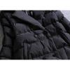 Winter Damenmode Kurz Daunen Baumwollgepolsterte Jacke Anzugkragen Reine Farbe Langarm Mantel Slim Parka Oberbekleidung