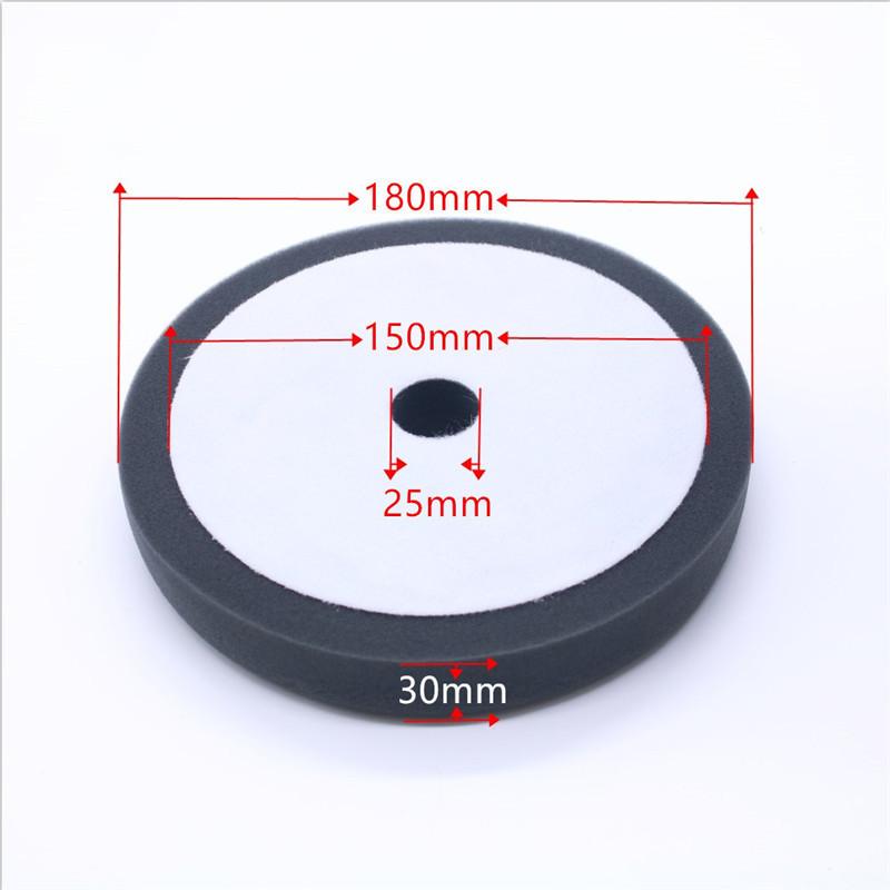 6/7 Inch Sponge Plate Polishing Pad Coarse And Medium Fine Car Polishing Waxing Reduction Disk Sponge Polish Wheel Sponge Wheel