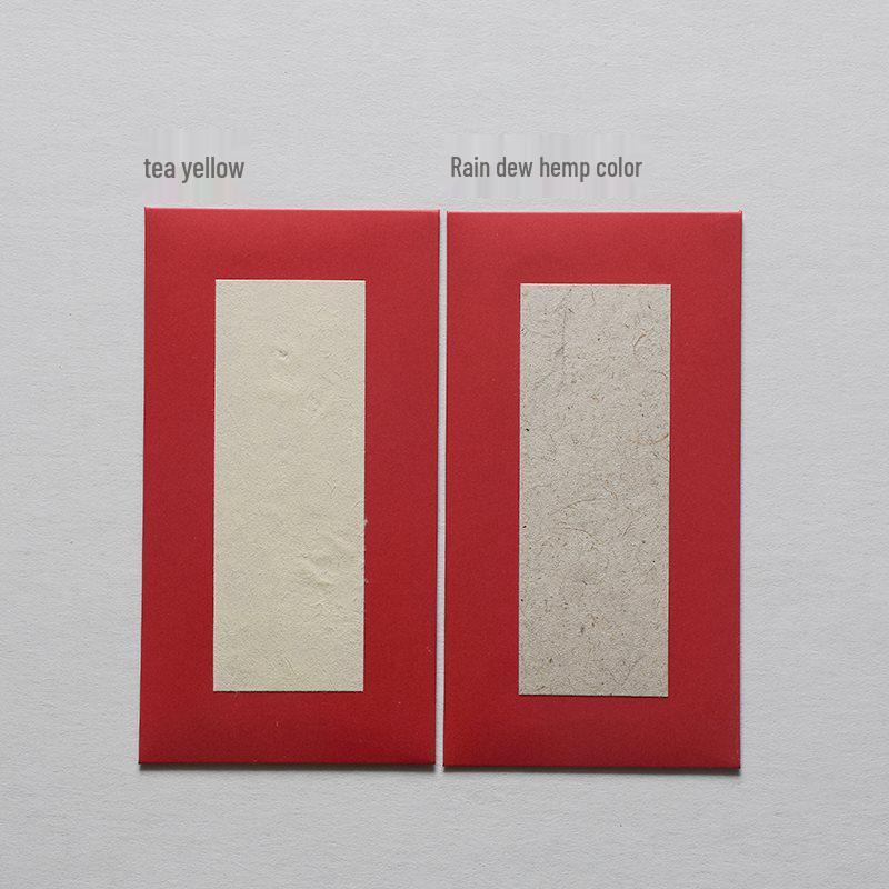 Handwritten Calligraphy Red Envelope for Blessings and Gifts Thousand-Yuan Envelope