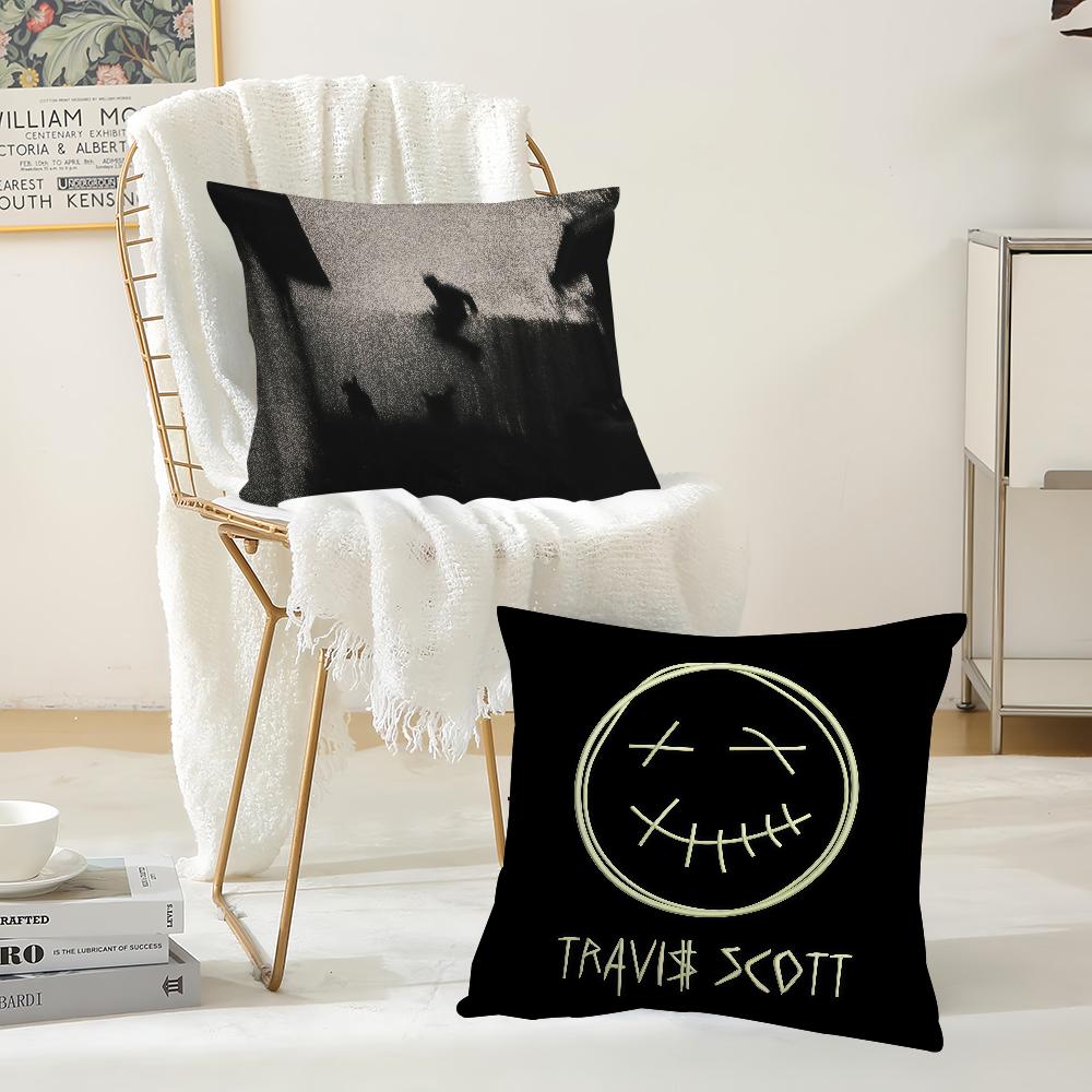 Rapper Ttravis Sscott JackBoys 2 Pillow Case Suitable For Bedrooms Living Rooms Cars Home Decoration