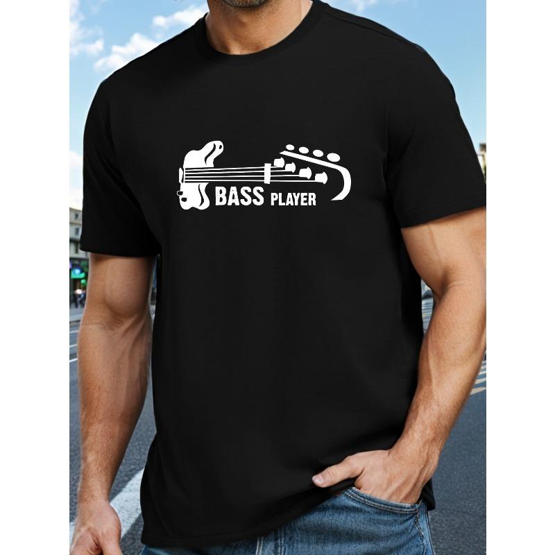BSAA PLAYER Herren Sommer Kurzarm T-Shirt Rundhals, Lockere Passform, Oversized, Cool, Lässig und Modisch