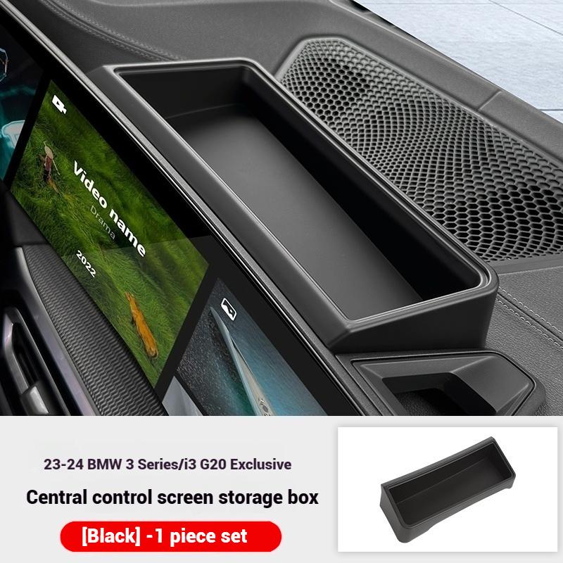

For BMW 3 Series I3 G20 2025 2025 Central Control Dashboard Navigation Screen Rear Storage Box Tray Interior Accessories чёрный