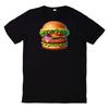T-Shirt Köstliches Fast Food Aquarell Motiv