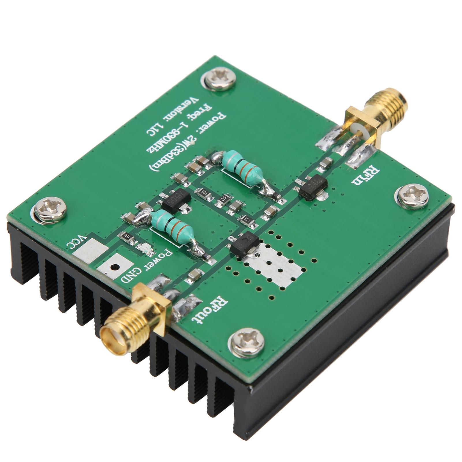 

12V DC RF Power Wideband Amplifier Amplification Module 1930MHz Working Frequency