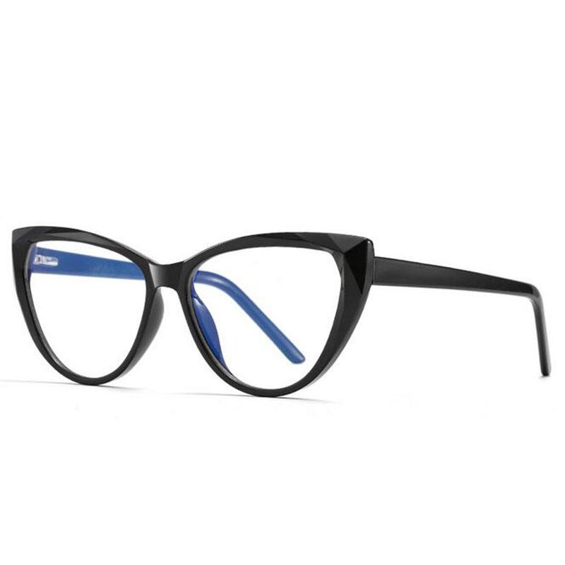 

Оптические очки Оправа «кошачий глаз» Очки для женщин Модные рецептурные очки Миопия от -0,5 до -6,0 Гиперметропия от +0,5 до +6,0 Hyperopia plus4.0