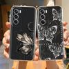 Case For Oppo Reno 12 Pro Case Soft TPU Clear Cover Cute Painted Silicone Cases For Oppo Reno12 12Pro 5G Protection Phone Coque