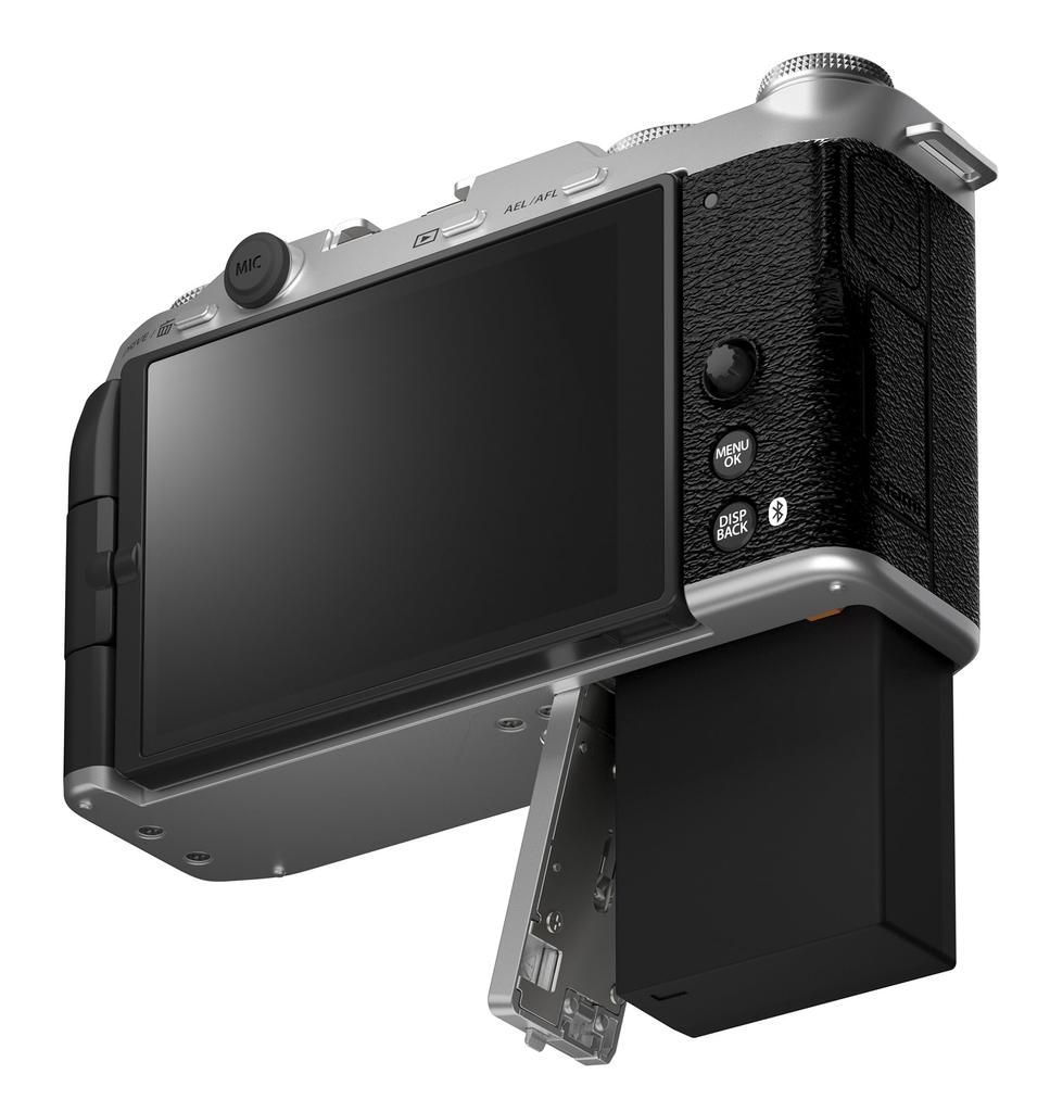 FUJIFILM speilløst kamera sølv X-M5 kamerahus,
