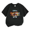 Kids Boys Girls Cute Cartoon Dog Printed T Shirt 100% Cotton O-Neck Short Sleeve Casual Summer Tee Tops for Children Daily Wear Outfits