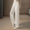 Sibaisha Women's High-Waist Drape Casual Pants