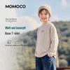 MOMOCO Мужская зимняя термофутболка с длинным рукавом и флисовой подкладкой