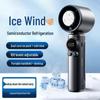 Turbo 100-Speed Portable Handheld Fan with USB Charging & Digital Display for Outdoor Cooling