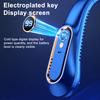 Bladeless Portable Neck Fan USB Rechargeable Mini Cooling Fan Silent Hands-Free Wearable Neck Cooler for Outdoor Travel