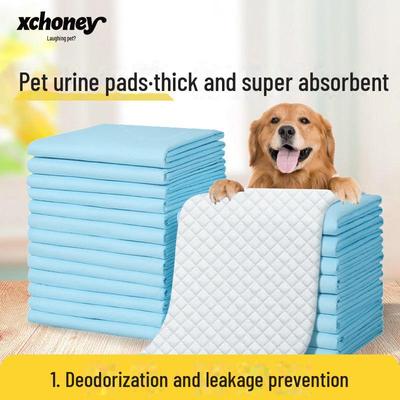 Thickened Disposable Dog Urine Pads - Deodorant, Breathable, and Highly Absorbent.