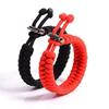 Adjustable Survival Emergency Bracelet Paracord Rope Bracelet Weaving Cord for Men Women OutdoorSport Camping Hiking Accessories