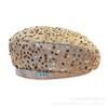 New Sequined Beret Children Spring and Autumn Versatile Show Face Small Painter Hat Show Face Small Big Head Circumference Newsboy Hat
