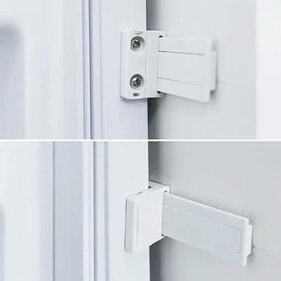 1 Set Universelle Eingebettete Kühlschrank-Gleitschiene Für Kühlschranktür-Gleitschiene Montagekit Kühlschranktür-Führung Bewegliche Gleitschiene