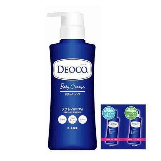 DEOCO Medicinal Body Cleanser Main 350mL + Hair Care Sachet Included Quasi-Drug