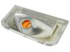 Peugeot Boxer 2006 - right mirror indicator, ORANGE INSERT
