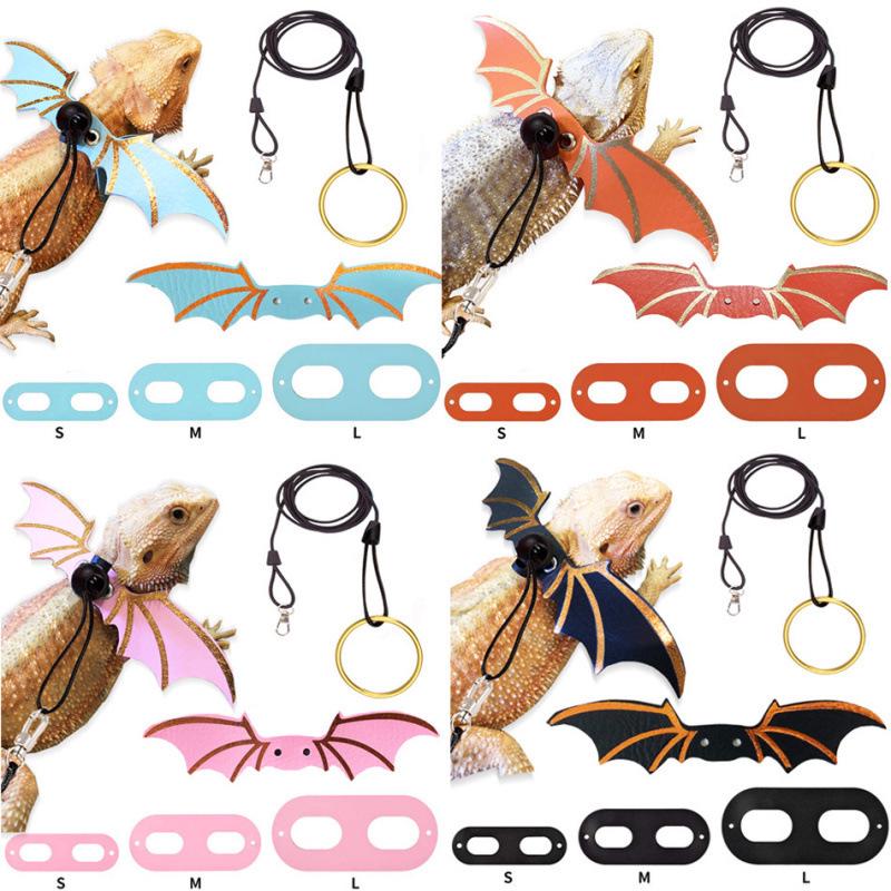

Colorful Wings Lizard Walking Leash for Small Pets Full Set (Includes All 3 Sizes)