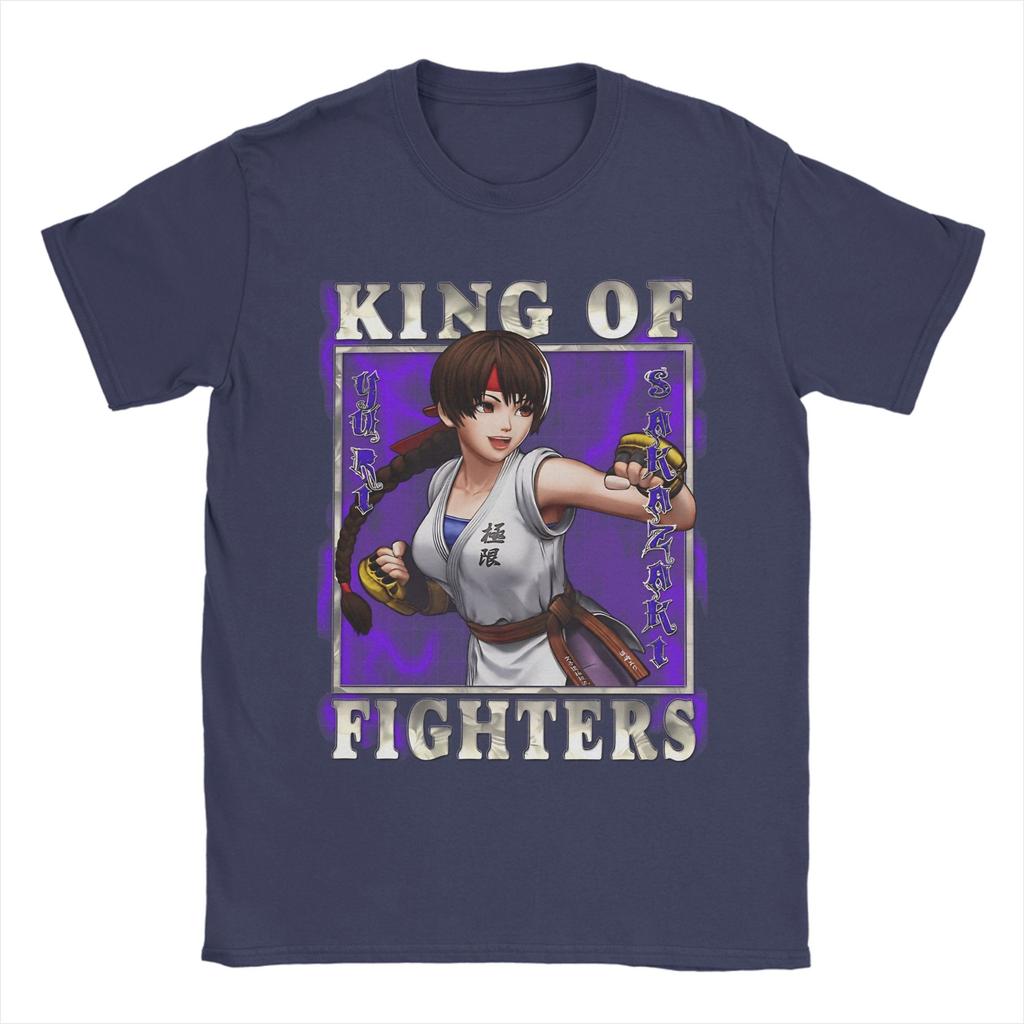 Oversized T-Shirt Summer King of Fighters XV Wild Flying Swallow Yuri Sakazaki T-Shirts Tee Shirt for Unisex Short Sleeve Tops